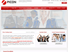 Tablet Screenshot of cursuri-picon.ro